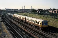 Class 117 DMU at Hereford