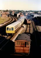 Class 117 DMU at Hereford