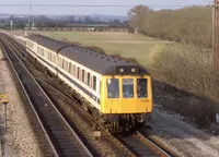 Class 117 DMU at Didcot