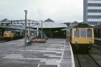 Class 118 DMU at Plymouth