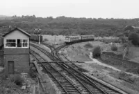 Class 118 DMU at Tondu Junction