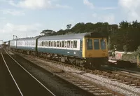 Class 118 DMU at Dawlish Warren