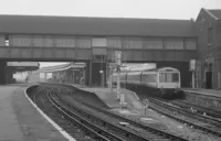 Class 119 DMU at Clapham Junction