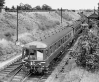 Class 119 DMU at Norton Halt