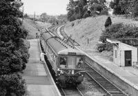 Class 119 DMU at Norton Halt