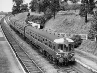 Class 119 DMU at Norton Halt