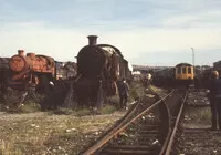 Class 119 DMU at Woodhams, Barry