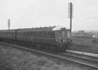 Class 119 DMU at Malvern Wells