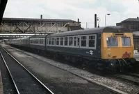 Class 120 DMU at Nottingham
