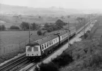 Class 120 DMU at Chatterley