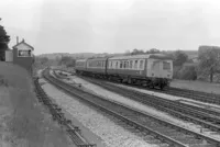 Class 120 DMU at Aller Junction