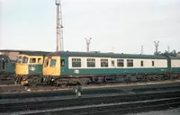 Class 120 DMU at Bristol Bath Road depot