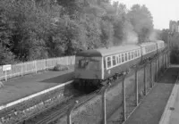 Class 120 DMU at Llandrindod Wells