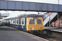 Class 120 DMU at Barnetby