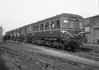 120 DMU at Stafford Road Works, Wolverhampton