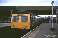 Class 120 DMU at Bradford Interchange