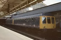 Class 121 DMU at London Paddington