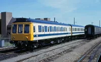 Class 121 DMU at Swindon