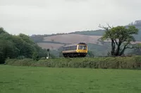 Class 121 DMU at Exe Valley