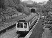 Class 121 DMU at Montpelier