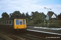 Class 121 DMU at Twyford