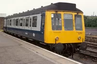 Class 121 DMU at Banbury