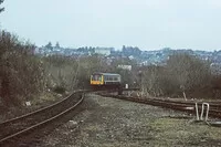 Class 122 DMU at Liskeard