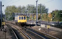 Class 122 DMU at Bedford