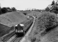 Class 122 DMU at Wood End