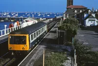 Class 122 DMU at Starcross