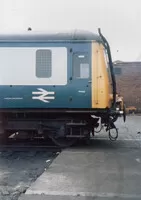 Class 122 DMU at Tyseley depot