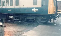 Class 122 DMU at Tyseley depot