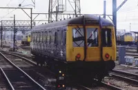 Class 122 DMU at Crewe