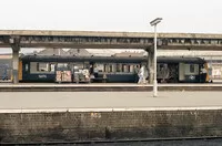 Class 122 DMU at Derby