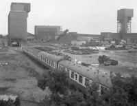 Class 123 DMU at Bevercotes Colliery