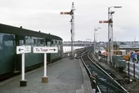 126 DMU at Stranraer Harbour