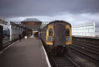 Class 126 DMU at Stranraer Harbour