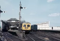 Class 126 DMU at Stranraer Harbour