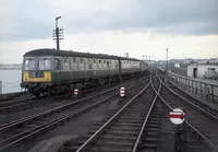 Class 126 DMU at Stranraer Harbour