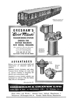 Gresham and Craven advert