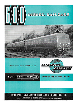 600 Met-Camm vehicles with a Class 101 image