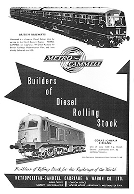 Met-Camm: Builders of Diesel Rolling Stock