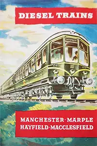 Manchester Marple Hayfield Macclesfield Diesel Trains outside