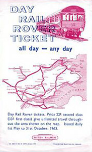 1963 Day Rover Ticket