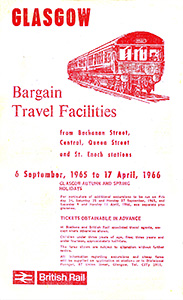 September1965 Glasgow Bargain Travel