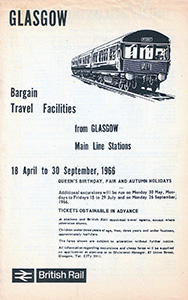 1966 Glasgow Bargain Travel