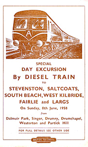 1958 Dalmuir - Largs excursion