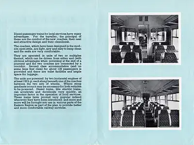 Inside of September 1956 Saxmundham - Aldeburgh timetable