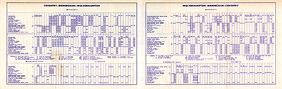 Summer 1962 Manchester - Leeds timetable inside