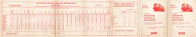 Outside of April 1966 Manchester - Hayfield - Macclesfield timetable